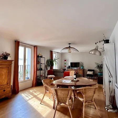 Grand Duplex Dernier Etage Calme Et Familial * Paris